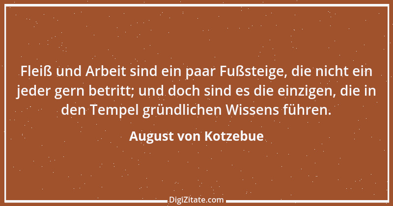 Zitat von August von Kotzebue 40