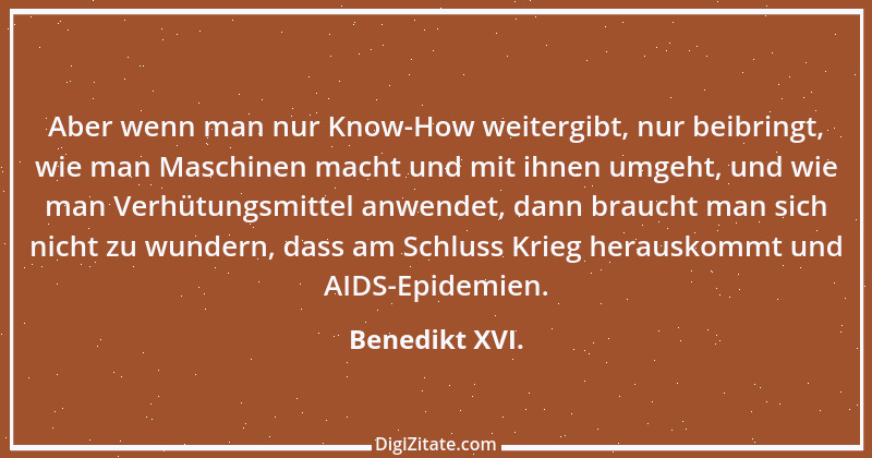 Zitat von Benedikt XVI. 12