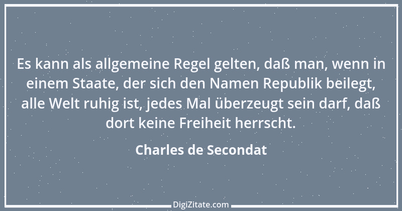 Zitat von Charles de Secondat 179