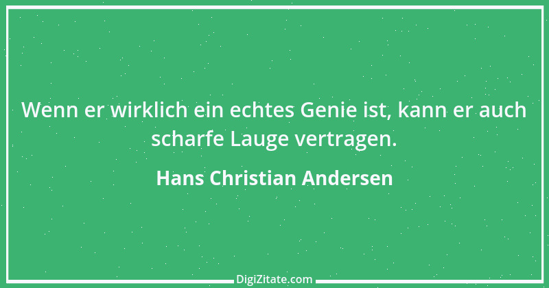 Zitat von Hans Christian Andersen 4