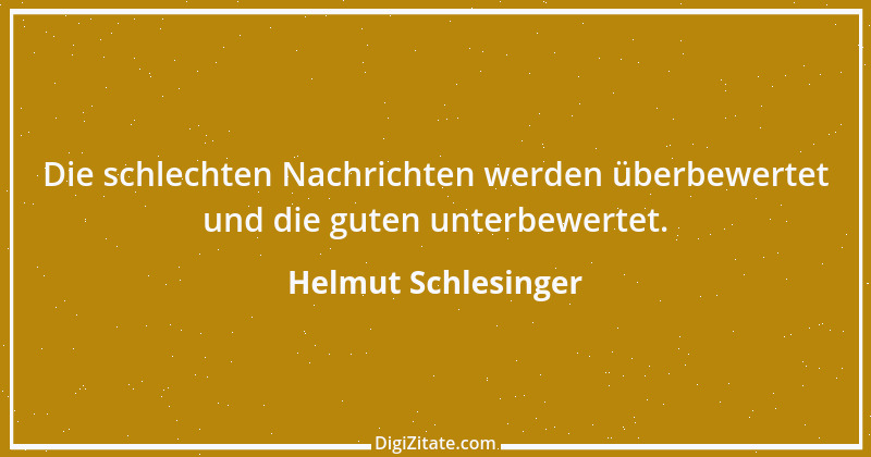 Zitat von Helmut Schlesinger 2