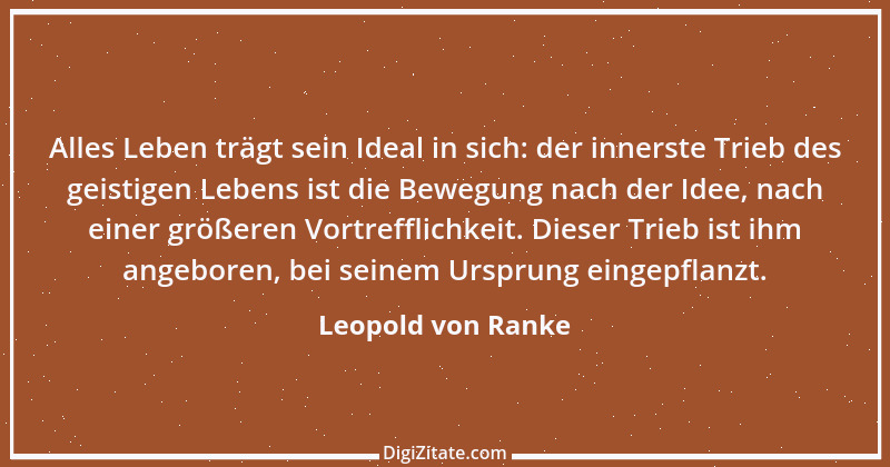 Zitat von Leopold von Ranke 28