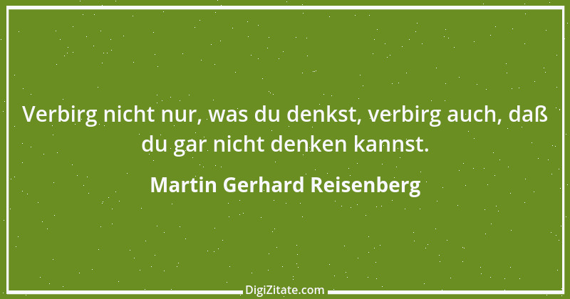 Zitat von Martin Gerhard Reisenberg 1299