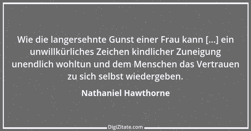 Zitat von Nathaniel Hawthorne 3