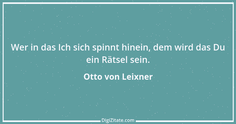 Zitat von Otto von Leixner 283