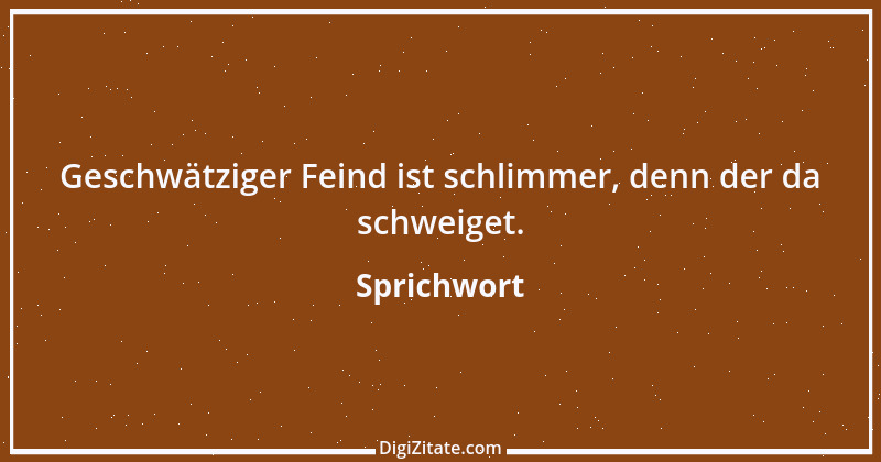 Zitat von Sprichwort 2976