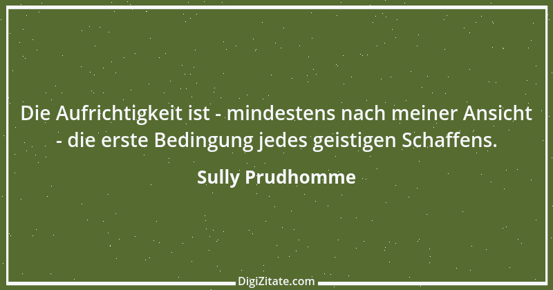 Zitat von Sully Prudhomme 145