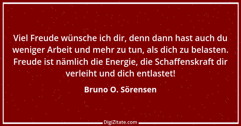 Zitat von Bruno O. Sörensen 2