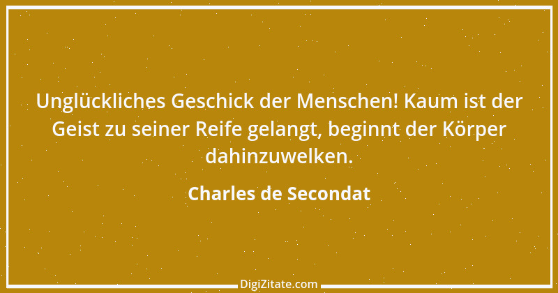 Zitat von Charles de Secondat 180