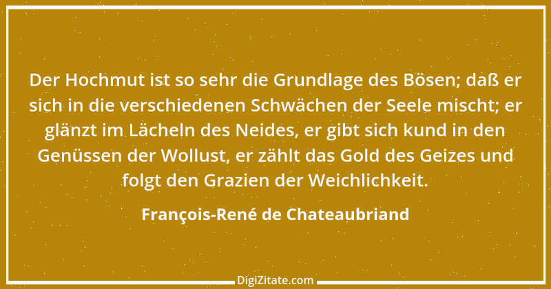 Zitat von François-René de Chateaubriand 1