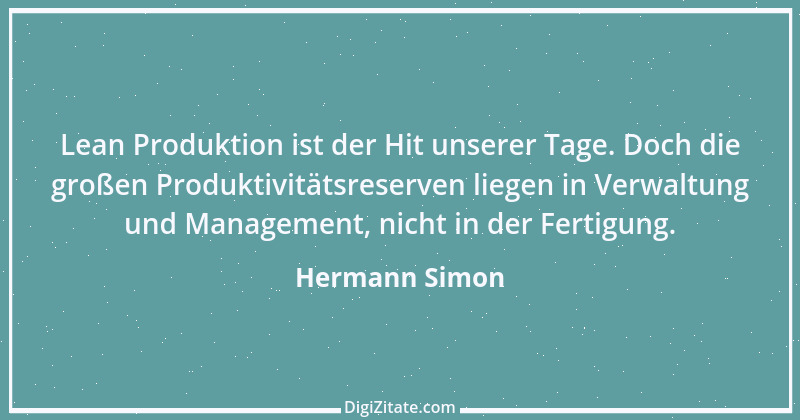 Zitat von Hermann Simon 61