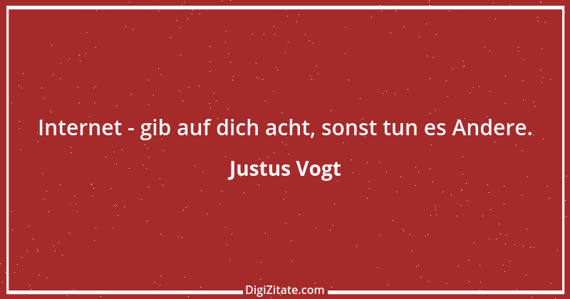 Zitat von Justus Vogt 127