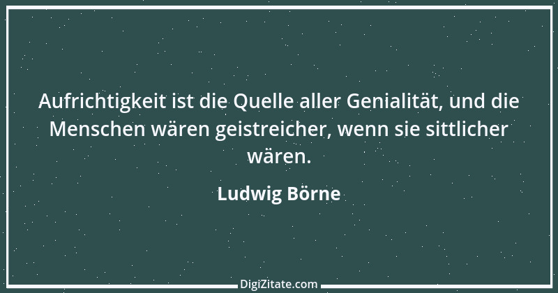 Zitat von Ludwig Börne 107