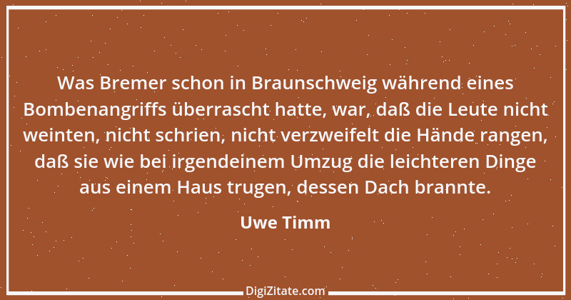 Zitat von Uwe Timm 2