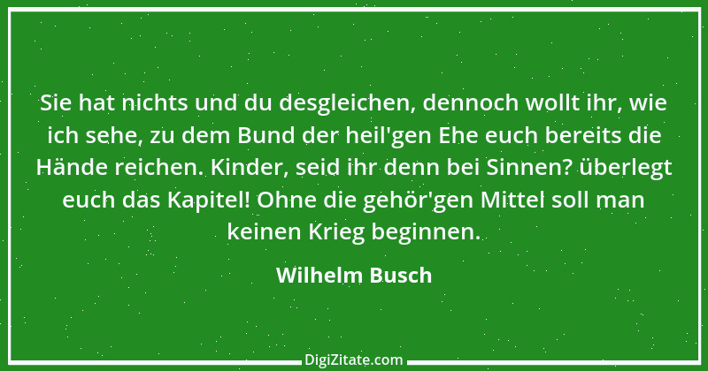 Zitat von Wilhelm Busch 537