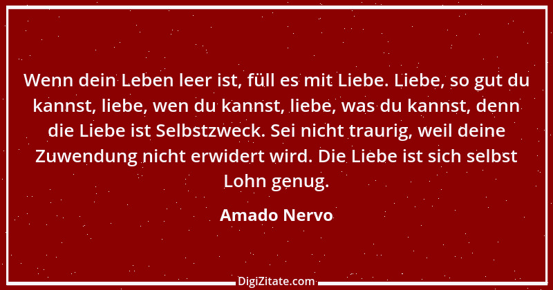 Zitat von Amado Nervo 1