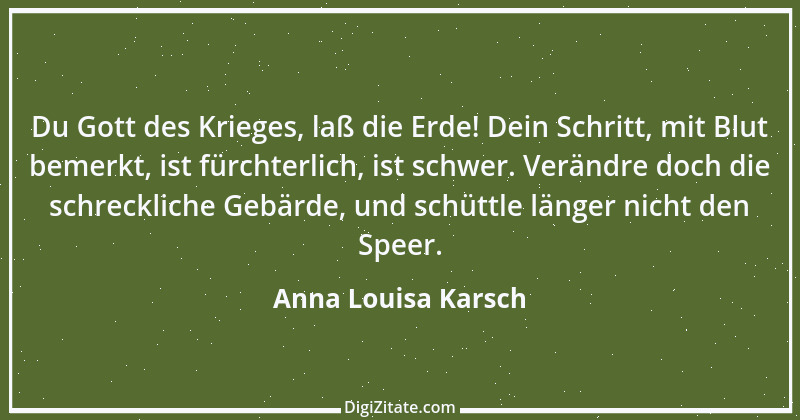 Zitat von Anna Louisa Karsch 2