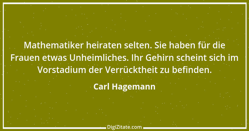 Zitat von Carl Hagemann 54