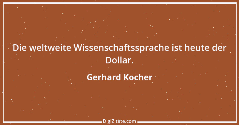 Zitat von Gerhard Kocher 261