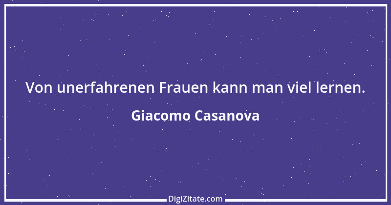 Zitat von Giacomo Casanova 16