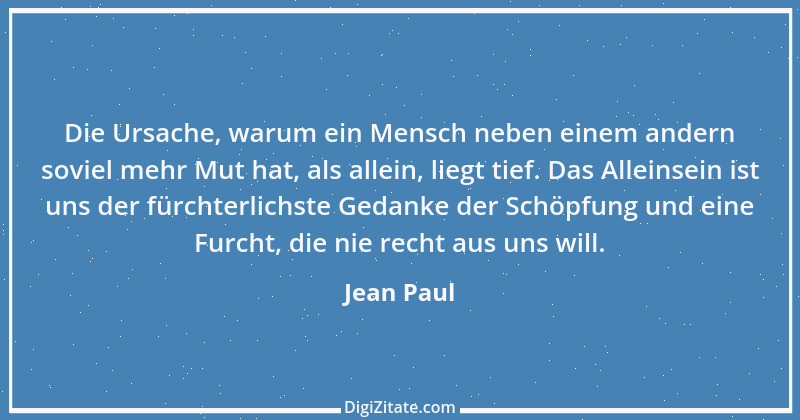 Zitat von Jean Paul 897