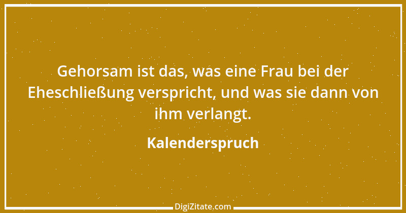 Zitat von Kalenderspruch 166