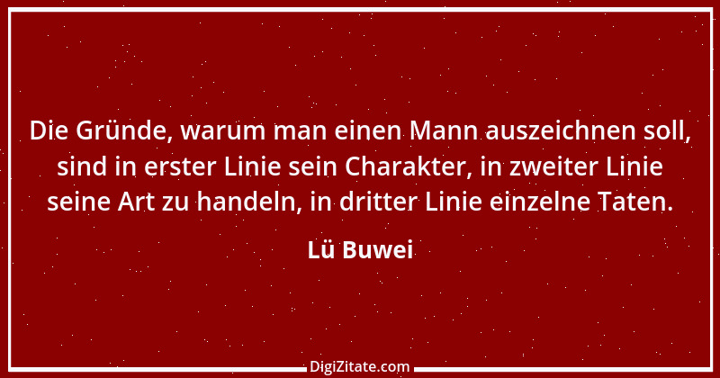 Zitat von Lü Buwei 78