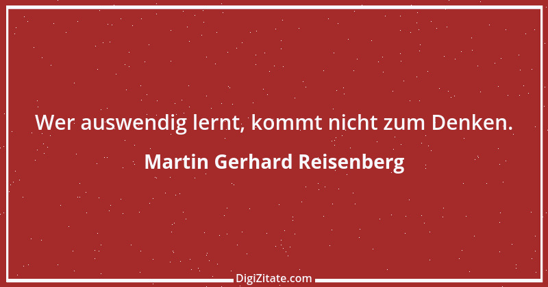 Zitat von Martin Gerhard Reisenberg 3067