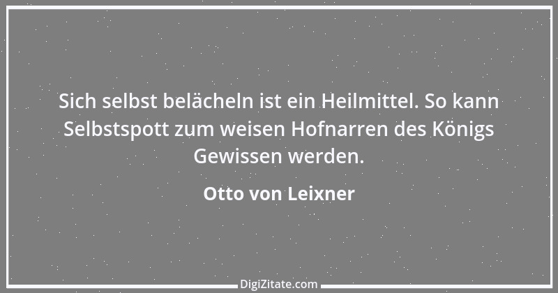 Zitat von Otto von Leixner 51