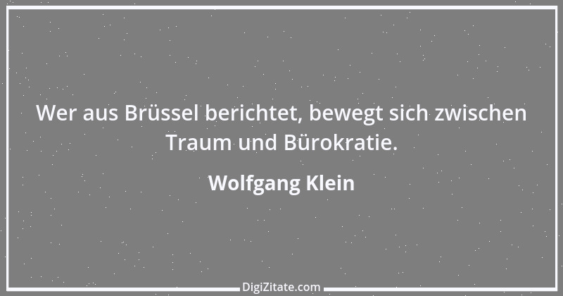 Zitat von Wolfgang Klein 1