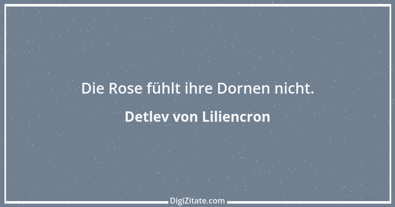 Zitat von Detlev von Liliencron 14