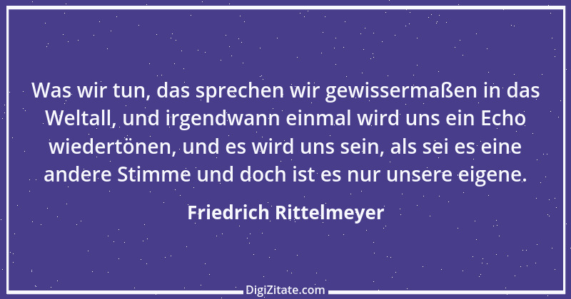 Zitat von Friedrich Rittelmeyer 9