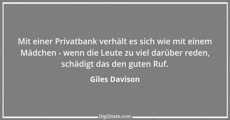 Zitat von Giles Davison 1