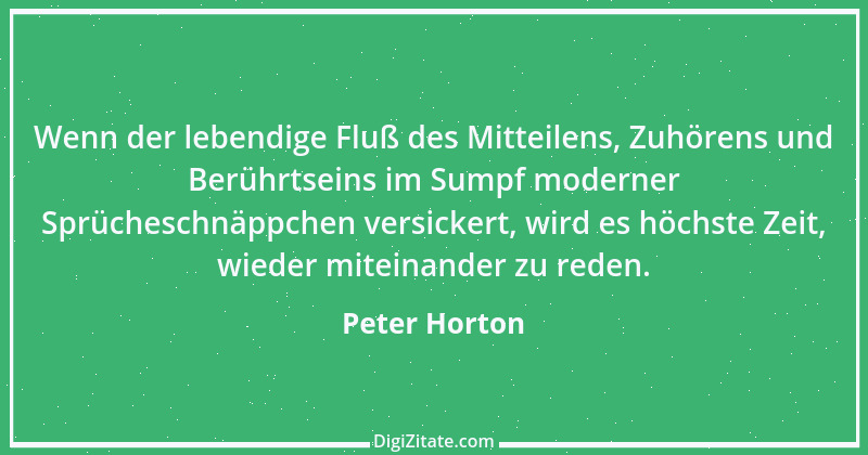 Zitat von Peter Horton 109