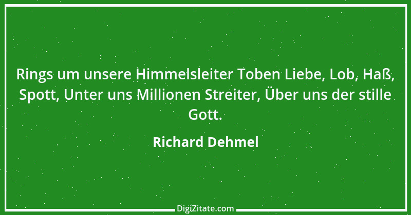 Zitat von Richard Dehmel 20