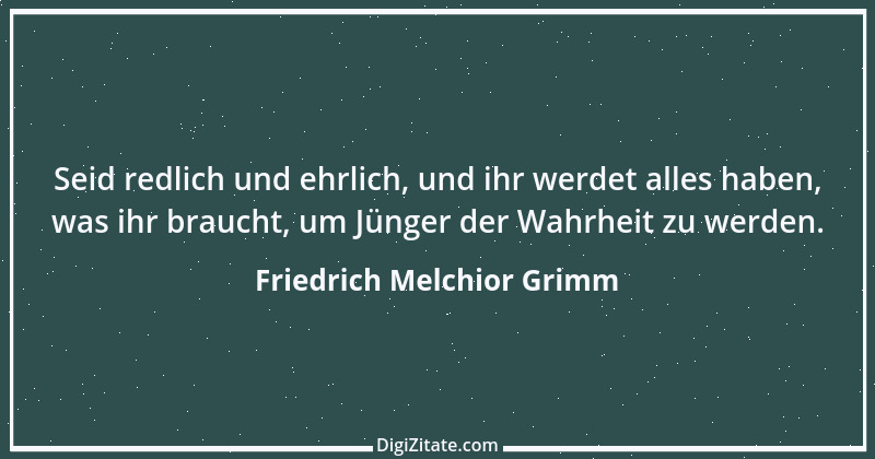 Zitat von Friedrich Melchior Grimm 27