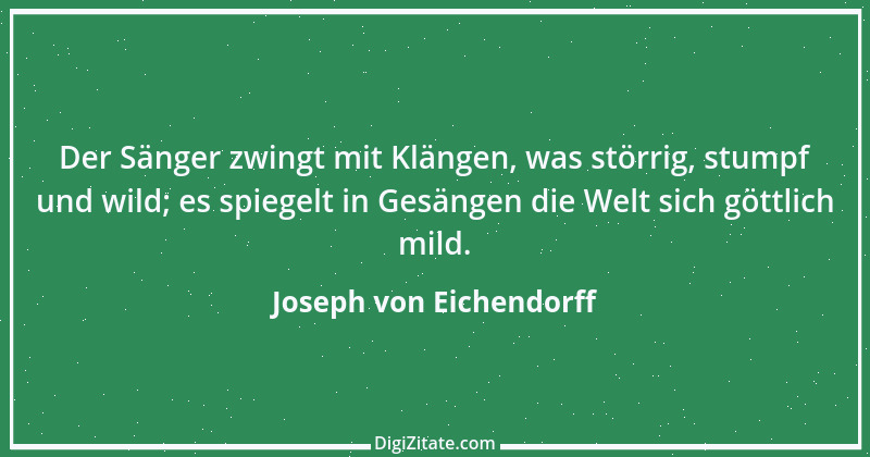 Zitat von Joseph von Eichendorff 82