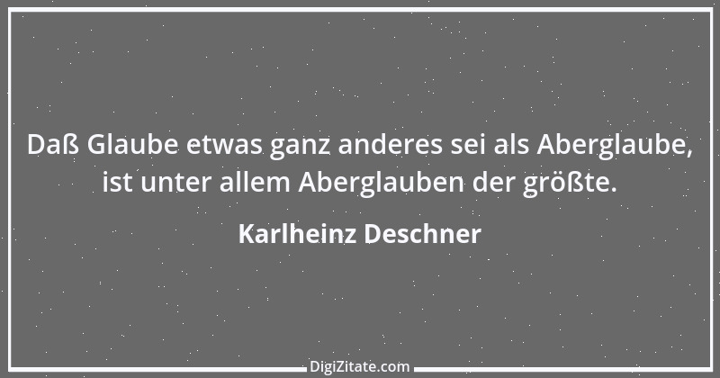 Zitat von Karlheinz Deschner 2