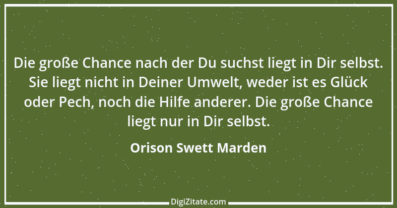 Zitat von Orison Swett Marden 29