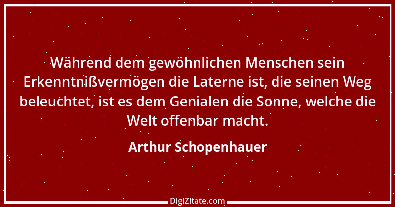 Zitat von Arthur Schopenhauer 854