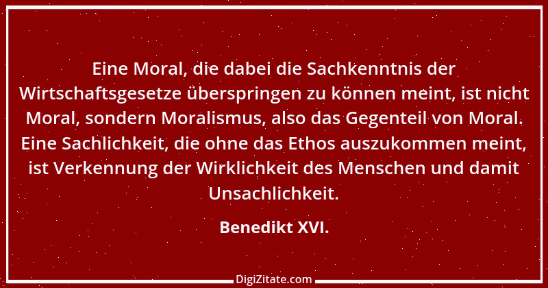 Zitat von Benedikt XVI. 16