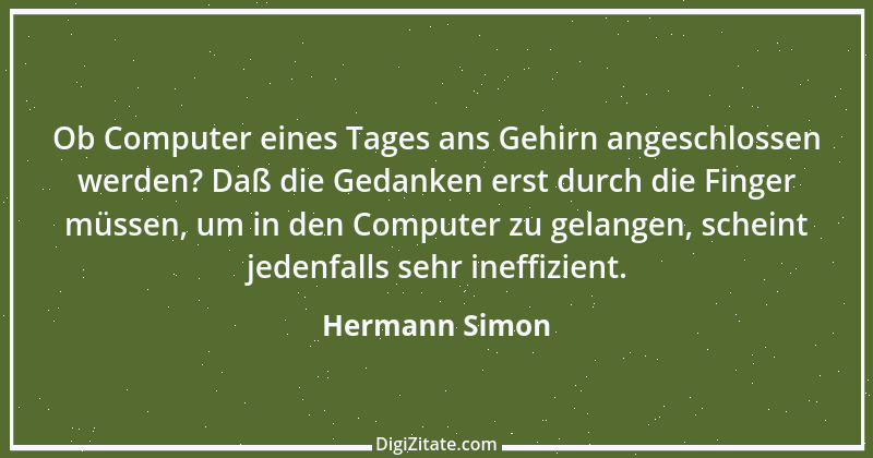 Zitat von Hermann Simon 64