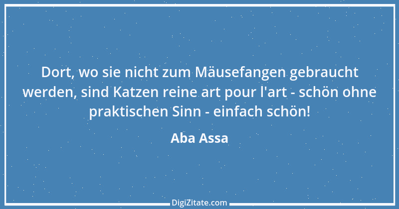 Zitat von Aba Assa 56