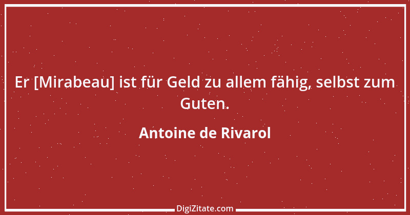 Zitat von Antoine de Rivarol 135