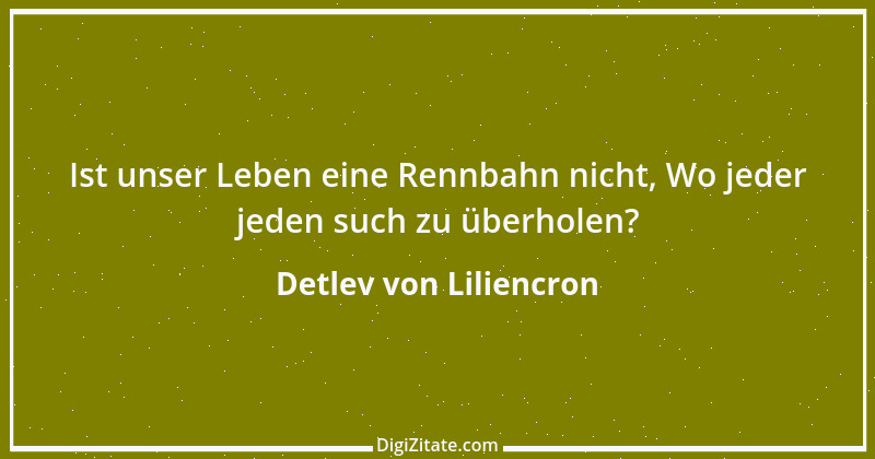 Zitat von Detlev von Liliencron 17