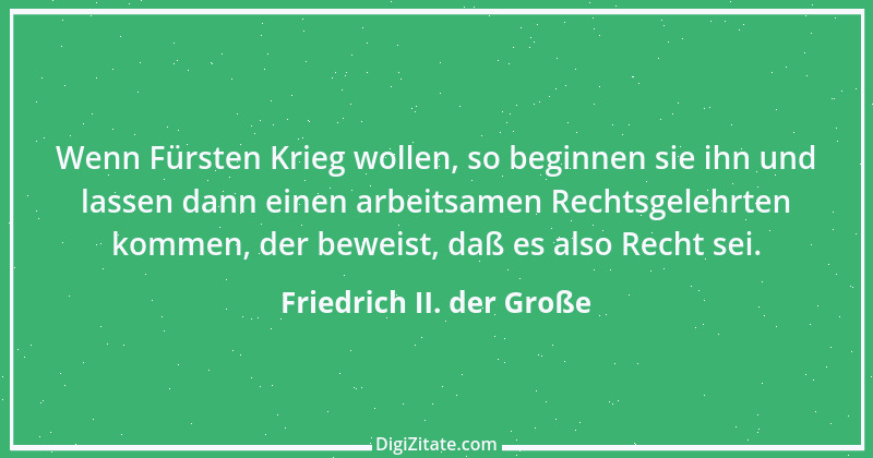 Zitat von Friedrich II. der Große 141