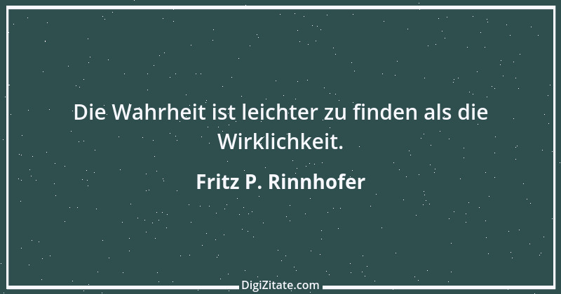 Zitat von Fritz P. Rinnhofer 236