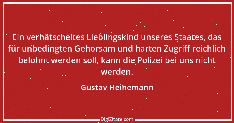 Zitat von Gustav Heinemann 7