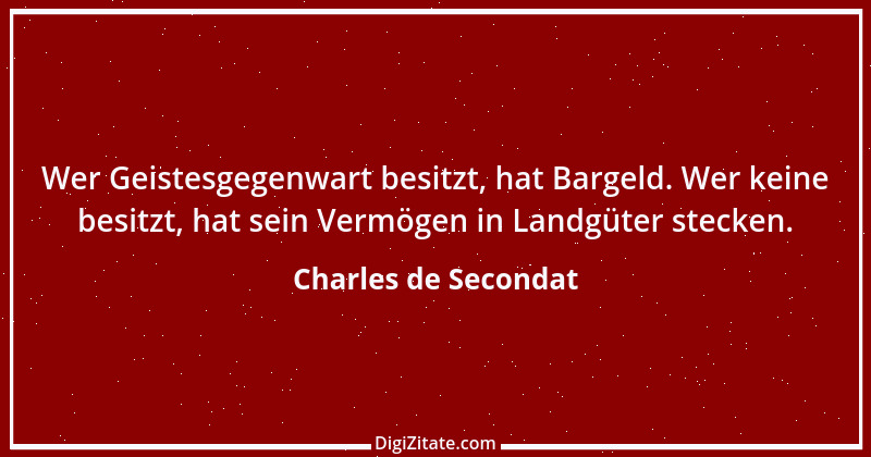 Zitat von Charles de Secondat 185