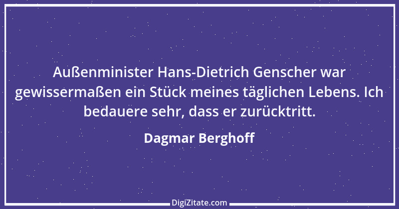 Zitat von Dagmar Berghoff 1